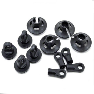 [TEAM LOSI] Losi Desert Buggy XL Shock Spring Cup, Clip, Shock End Set (2)