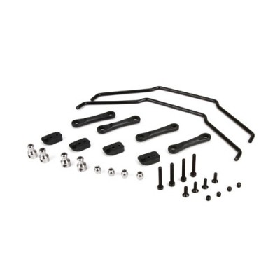 [TEAM LOSI] Front, Rear Sway Bar Kit: 1:5 4wd DBXL