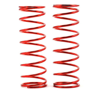 [TEAM LOSI] Team Losi Front Shock Spring Set (Red - 12.9lb) (2)