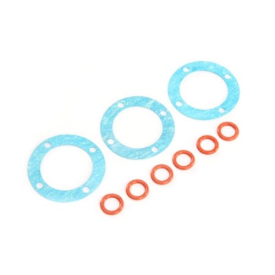 [TEAM LOSI] Outdrive O-rings, Diff Gaskets (3): 5ive-T 2.0