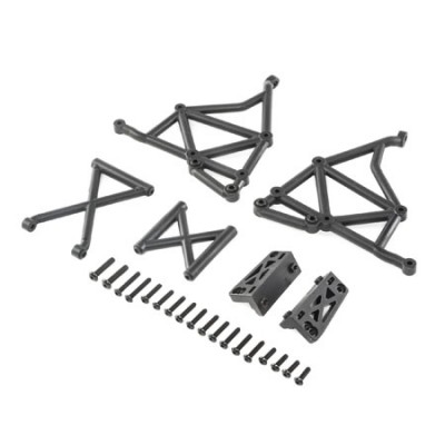 [TEAM LOSI] Wing Mount, Complete: DBXL-E