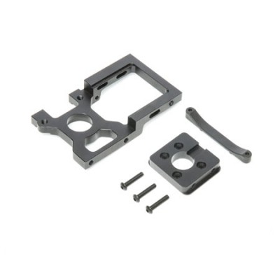 [TEAM LOSI] Motor Mount w/Adapter, Black: DBXL-E