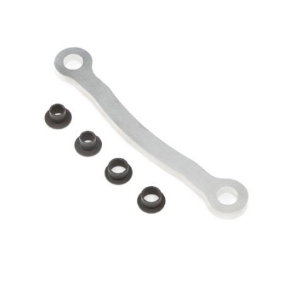 [TEAM LOSI] Steering Drag Link, Silver: DBXL-E, MTXL