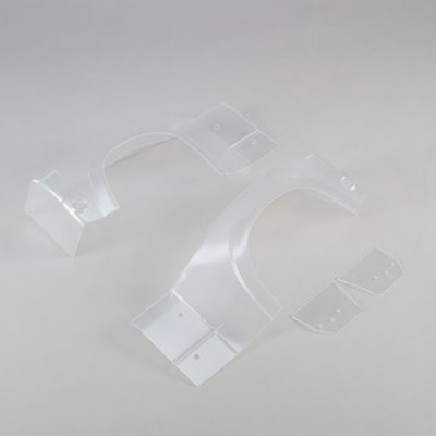 [TEAM LOSI] L/R Rear Fender Set, Clear: Super Baja Rey