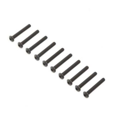[TEAM LOSI] Button Head Screws, Stl, BO, M4 x 30mm (10)