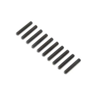 [TEAM LOSI] Set Screws, Stl, BO, Flat Point, M5 x 30mm (10)