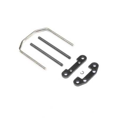 [TEAM LOSI] Front Hinge Pin and Brace Set: Super Baja Rey