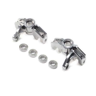 [TEAM LOSI] Front Spindle Set, Aluminum (L/R): Super Rock Rey (�����Ǹ�)
