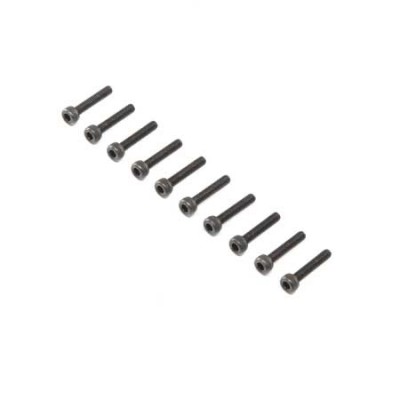 [TEAM LOSI] Cap Head Screws, Stl, BO, M3 x 16mm (10)