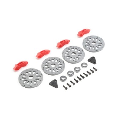 [TEAM LOSI] Rotor, Caliper Set: SuperRockRey