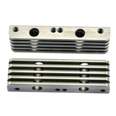 [TEAM LOSI] FINNED ENGINE MOUNT, HARD ANOD - LST/2