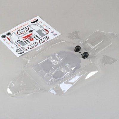 [TEAM LOSI] Body Set, Clear: Tenacity Desert Buggy
