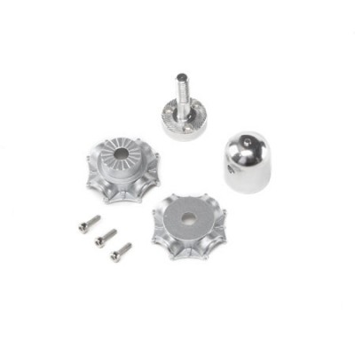 [E-flite] Prop Adapt w/Al. spinner/plastic hub: P-47 1.2m (�����Ǹ�)