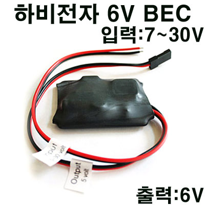 [�Ϻ�����] 6V 3A UBEC - 7.4~30V �Է�