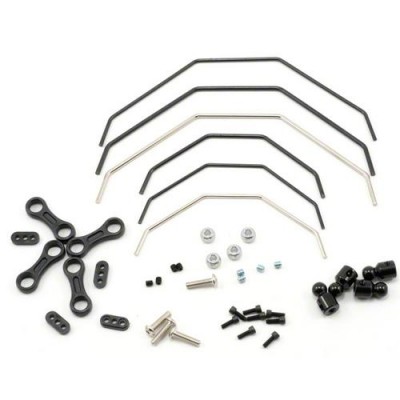 [TEAM LOSI] Team Losi Front, Rear Sway Bar Kit (Ten-T/TEN-RALLY/810/TEN-SCTE/TEN-SCTE 2.0/TEN-SCT Nitro/TEN-MT)