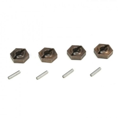 [TEAM LOSI] [LOSB3495] TEN-SCTE Wheel Hex Set w/Pins (4)