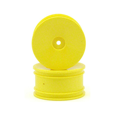 [TEAM LOSI] Team Losi Rear Wheel Set (Yellow) (2) (Mini 8IGHT)