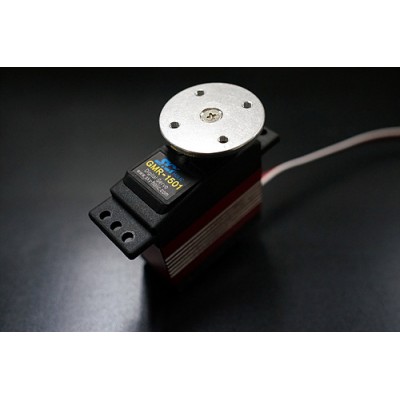[�Ϻ�����] GMR-1501 Digital Servo - ���� �ھ��, 12V, 360�� ȸ��, magnetic pot sensor