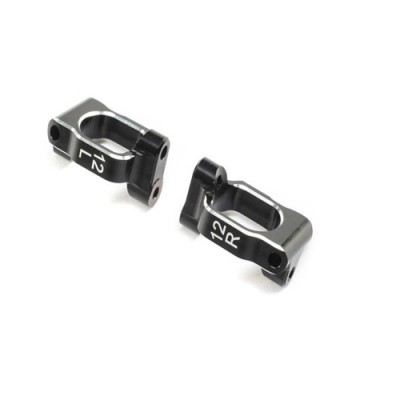 [TLR Racing] Caster Block Set 12 deg Aluminum: 22X-4
