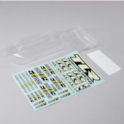 [TLR Racing] 1/10 Ultra Lightweight Clear Body, Wing: 22X-4
