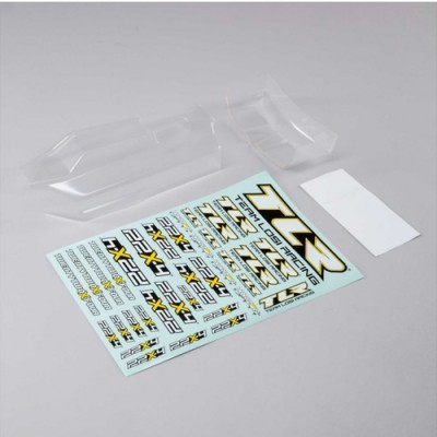 [TLR Racing] 1/10 Lightweight Clear Body, Wing: 22X-4