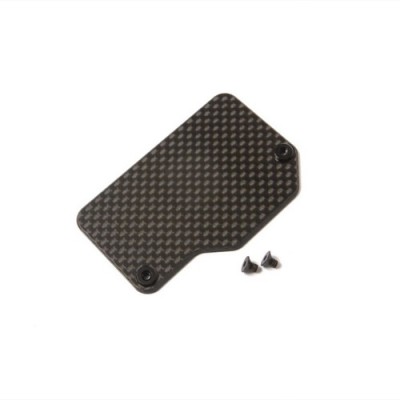 [TLR Racing] Carbon Electronics Mounting Plate: 22X-4