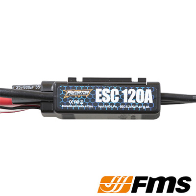 [FMS] �������� 120A �귯������ ���ӱ� - 2~6�� 5.2~7.4V 8A ���м��� BEC ����