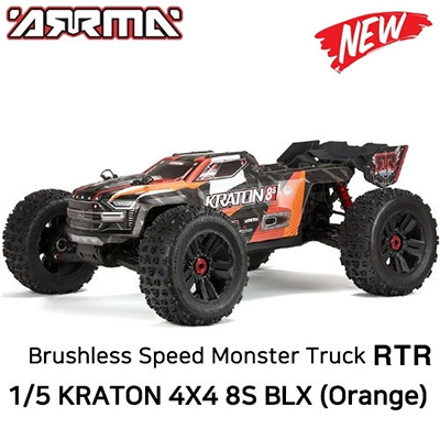 [ARRMA] �Ƹ��� 1/5 ũ���� 4X4 8S BLX �귯������ ���ǵ� ����Ʈ�� RNR ������ - DX3 ������ ���� ��Ʈ