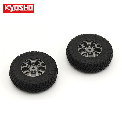 [KYOSHO] Premounted Tire/Wheel 2pcs Suzuki Jimny Sierra