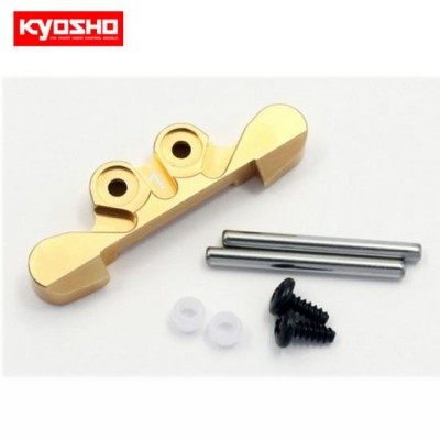 [KYOSHO] Aluminum Rear Sus Mount (1-deg/Gold)
