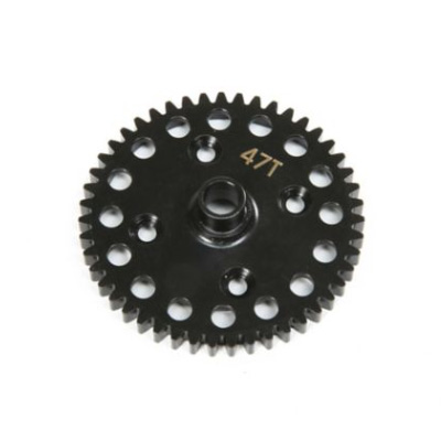 [TLR Racing] Center Diff 47T Spur Gear, Lightweight: 8X