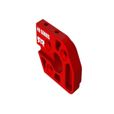 [ARRMA] ALUMINUM MOTOR PLATE 49 SERIES (RED)