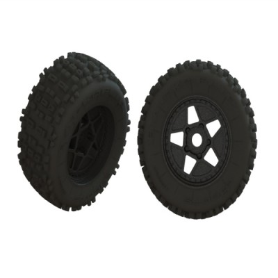 [ARRMA] DBOOTS BACKFLIP TIRE SET GLUED (1 PAIR)  1:5 OUTCAST 8S