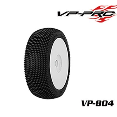 [VP PRO RACING] (1:8 ���� Ÿ�̾� ��)���� VP-804 Turbo Trax Evo M2 RW Rubber Tyre[glued] �Ѻ��� 2������