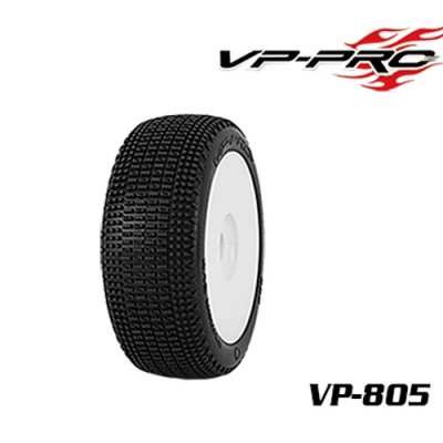 [VP PRO RACING] (1:8 ���� Ÿ�̾� ��)���� VP-805 Axman Evo M2 RW Rubber Tyre[glued] �Ѻ��� 2������
