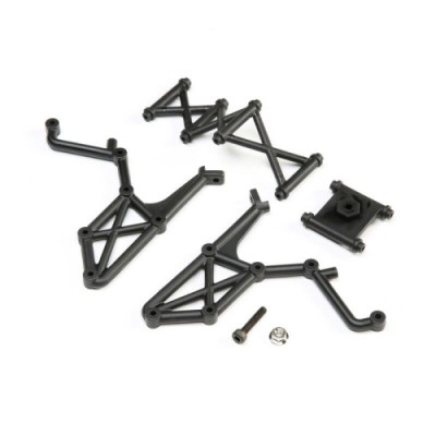 [TEAM LOSI] Spare Tire Rack: Lasernut U4