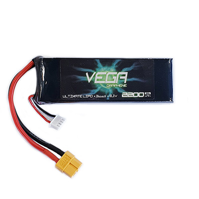 [VEGA] ���� �׷��� 11.1V 2200mAh 35C �׷��� ��Ƭ������ ���͸� - XT60