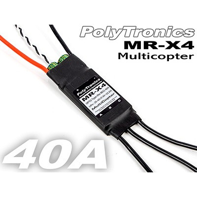 [PT] MR-X4 ��Ƽ���� ���ӱ� ESC (40A / OPTO / Wire �輱�� / 6S)