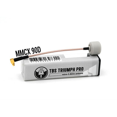 TBS Ʈ���̾��� ���� ���׳� (LHCP, MMCX 90��, 1pcs)