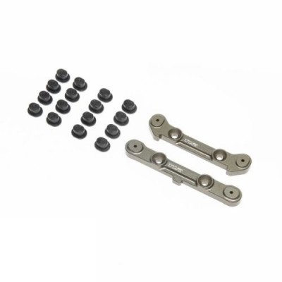 [TLR Racing] Adjustable Rear Hinge Pin Brace with Inserts: 8XT