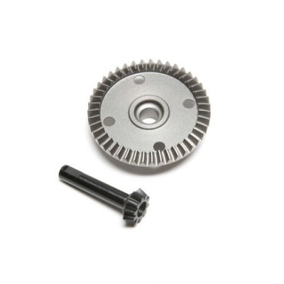 [TLR Racing] Front Differential Ring and Pinion Gear: 8XT