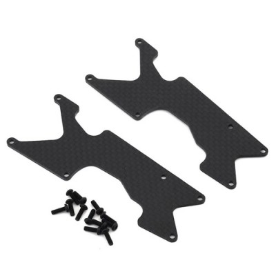 [TLR Racing] Rear Arm Inserts Carbon 8XT