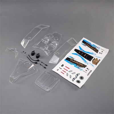 [TEAM LOSI] Clear Body Set: Lasernut U4