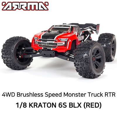 [ARRMA] �Ƹ��� 1/8 ũ���� 6�� V5 4WD ���ǵ� ���� Ʈ�� �������  - ���͸�, ������ �ʿ�