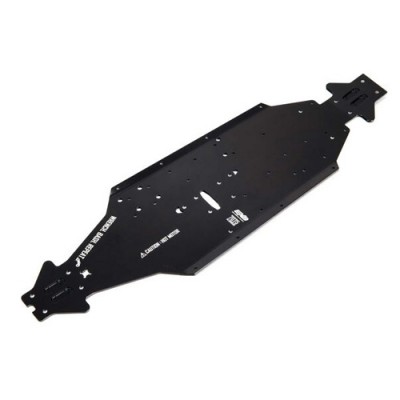 [ARRMA] Aluminum Chassis CNC 7075 T6 XLWB Black