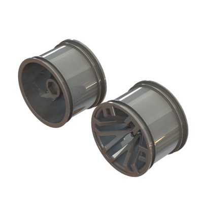 [ARRMA] ARA510125 MT 2.8 WHEEL 14mm HEX (GUN METAL/2PCS)
