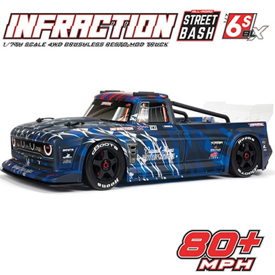 [ARRMA] 1/7 �������� V2 ��Ʈ��Ʈ �转 6�� �귯������ RTR ���� - ���͸�, ������ �ʿ�