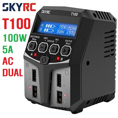 [SKYRC] T100 ��� ������ ������ 100W 5A AC �Է� - KC����