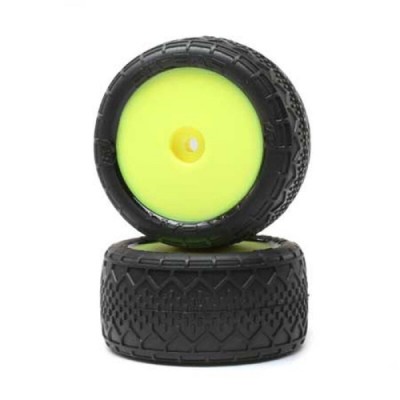 [TEAM LOSI] BK Bar RR Mounted Yellow (2): Mini-B