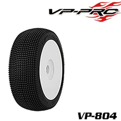 [VP PRO RACING] (1:8 ���� Ÿ�̾� ��)���� VP-804G Turbo Trax Evo M4 RW Rubber Tyre[glued] �Ѻ��� 2������